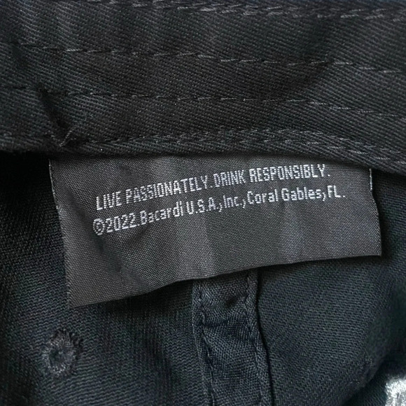 Bacardi “Spice Things Up” Black Adjustable Baseball Cap - Picture 6 of 9